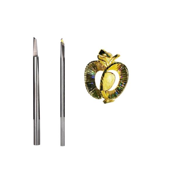 PCD NCD Diamond Chisel For Making Colorful Groove Texture
