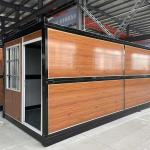Removable Anti Rust Fireproof Prefab Container House Foldable Easy Assembled