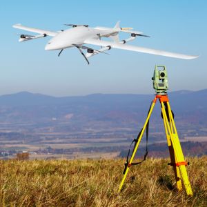 Buy cheap 1.6KG Load VTOL Fixed Wing Aerial Mapping Drone 3.5Hour With Surveying Tilt from wholesalers