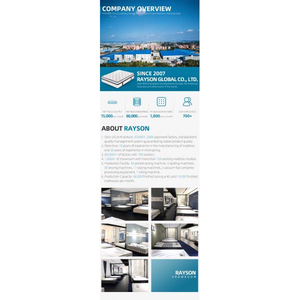 2.6cm Foam Compress Bonnell Continuous Spring Mattress