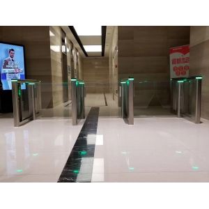 China SUS304 Bidirectional Access Control Swing Gate Turnstile on sale
