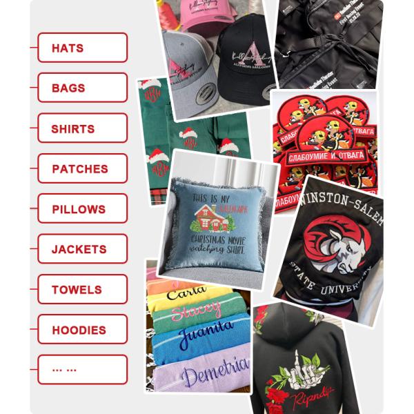 8 Heads Embroidery Machine Industrial Automatic T Shirt Garment Flat Computerized Embroidery Making Machine