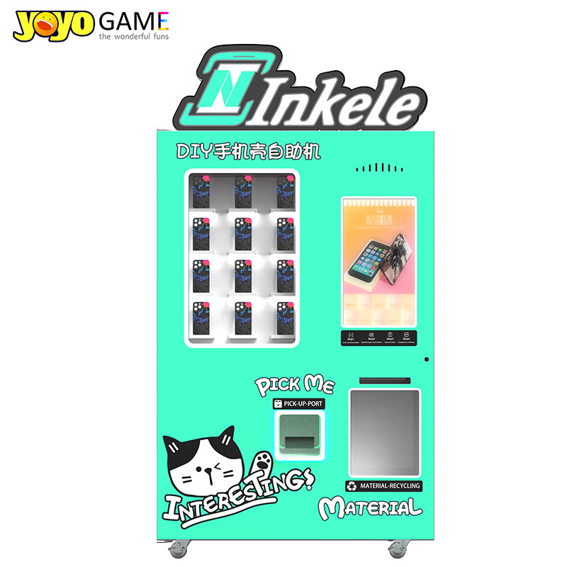 Quality Coin Operated Phone Case Vending Machine DIY Automatic Printer for sale
