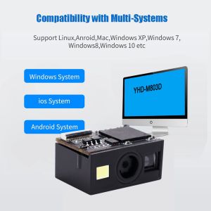 Mini OEM Barcode Scan Engine Scanner Module 2D For Ticket Machine YHD-M803D