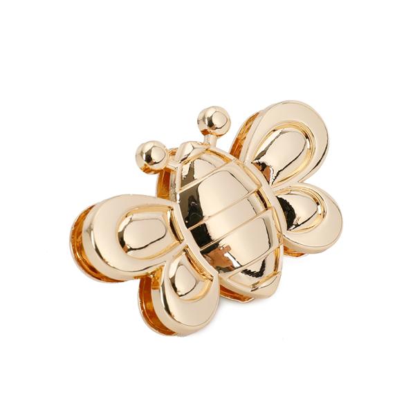 Versatile Handbag Lock Hardware With Decorated Bee Shape Handbag Metal Lock