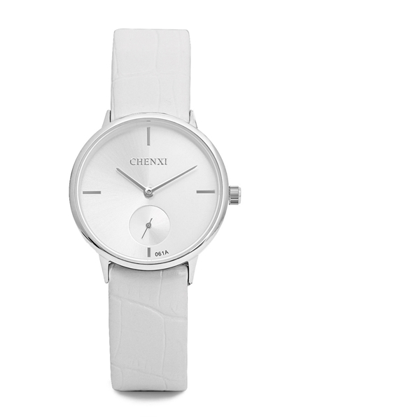 Famous Brand CHENXI Super Simple Classic Sport Watchn Stainless Steel Case Leather Watches