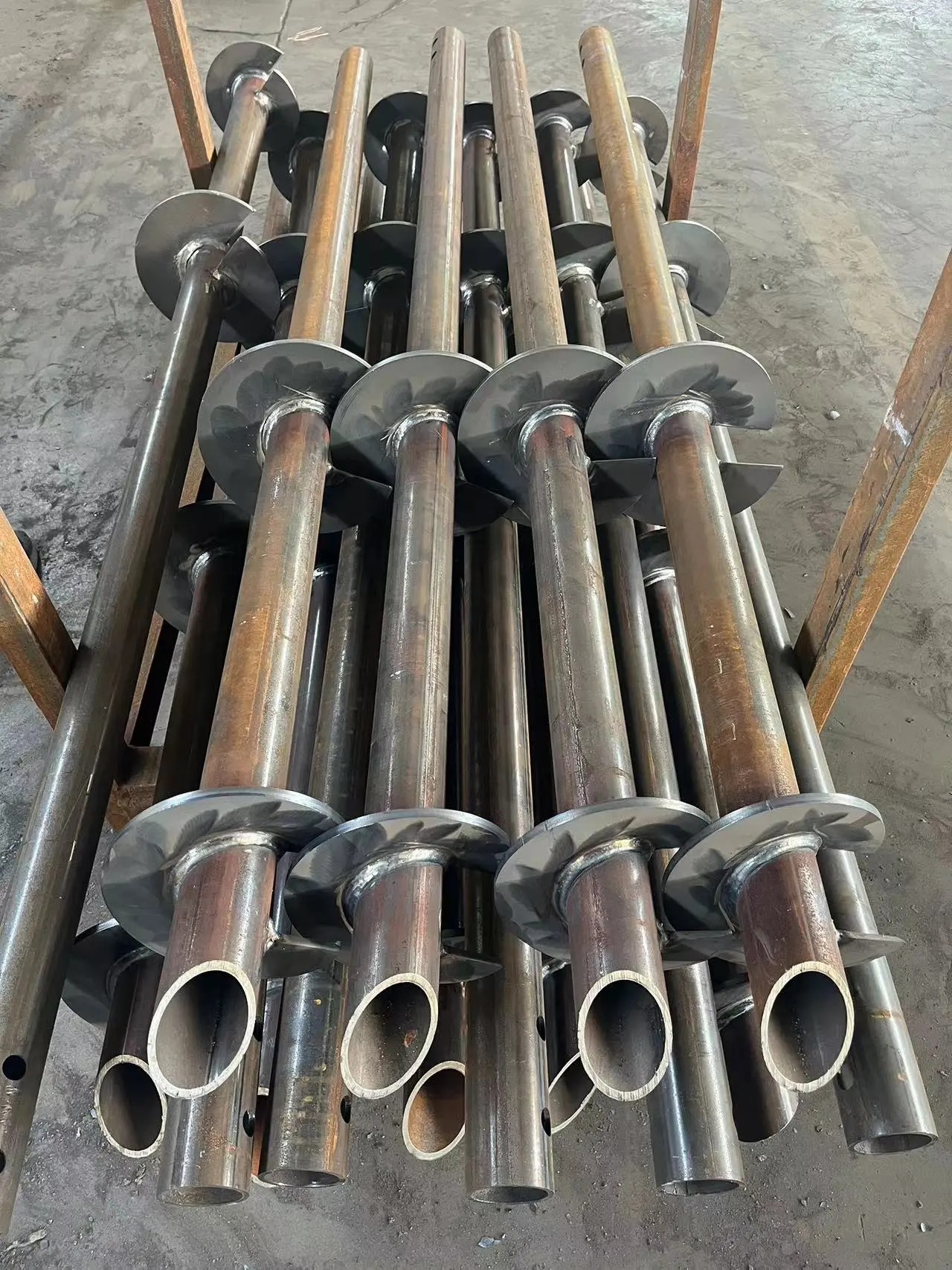 Helical Screw Piles for Foundation Solar Support Spiral Galvanized