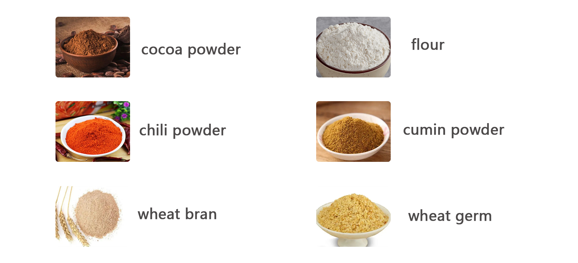 Automatic Roasting Production Line Continuous Drum Flour Chili Powder Cocoa Powder Roasting Machine