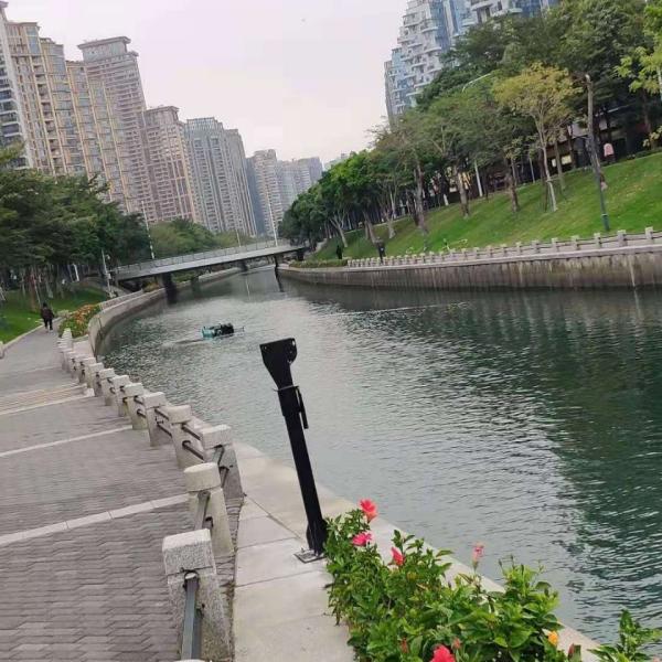 SMURF Double Vessel Pulling Net Unmanned River Cleaning Boat PAD Control 2m/S