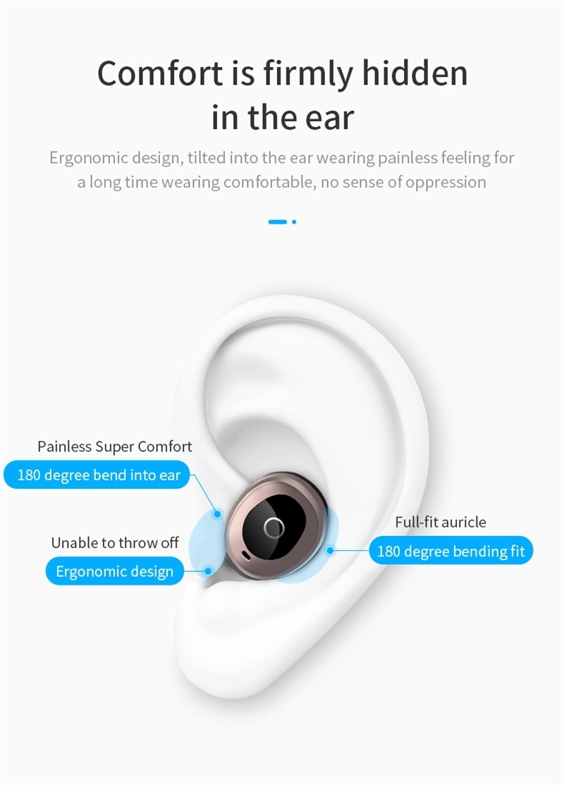 Hot Sale Waterproof True Wireless Stereo Bluetooth Earbuds Earphone