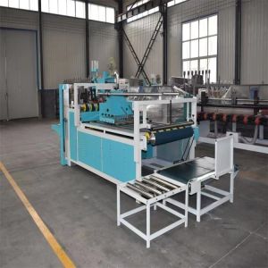 Semi Automatic Folder Gluer for Clear Box Carton Paper Forming Machine at