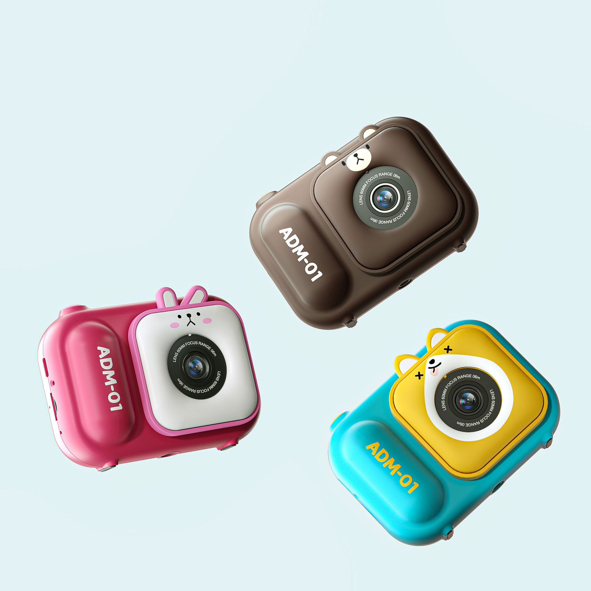 32GB SD Card Kids Camera for Boys ABS Digital Camera Toddler Toys Christmas Gifts
