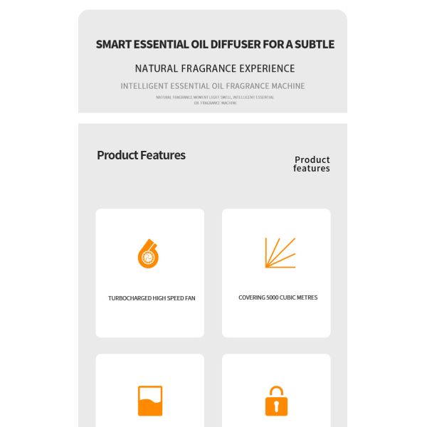 AUTOMATIC INTELLIGENT FRAGRANCE BL5000 side view profile