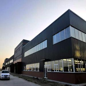 Quality Custom Prefab Steel Warehouse With Sandwich Panels / Sliding Doors for sale