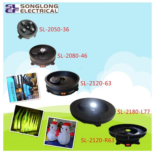Advertising Inflatable Lighting Decoration Plastic Shell Low Energy Consumption