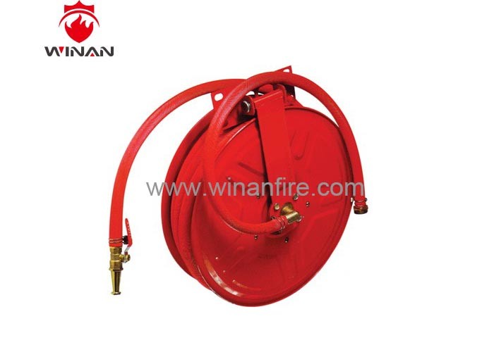Swing Type Fire Hose Pipe Hose Reel Fire Fighting Equipment Left Door Style