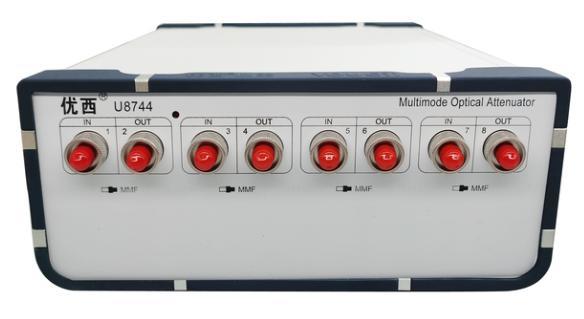 Optically Controlled Optical Attenuators Enable Parallel Data Measurement
