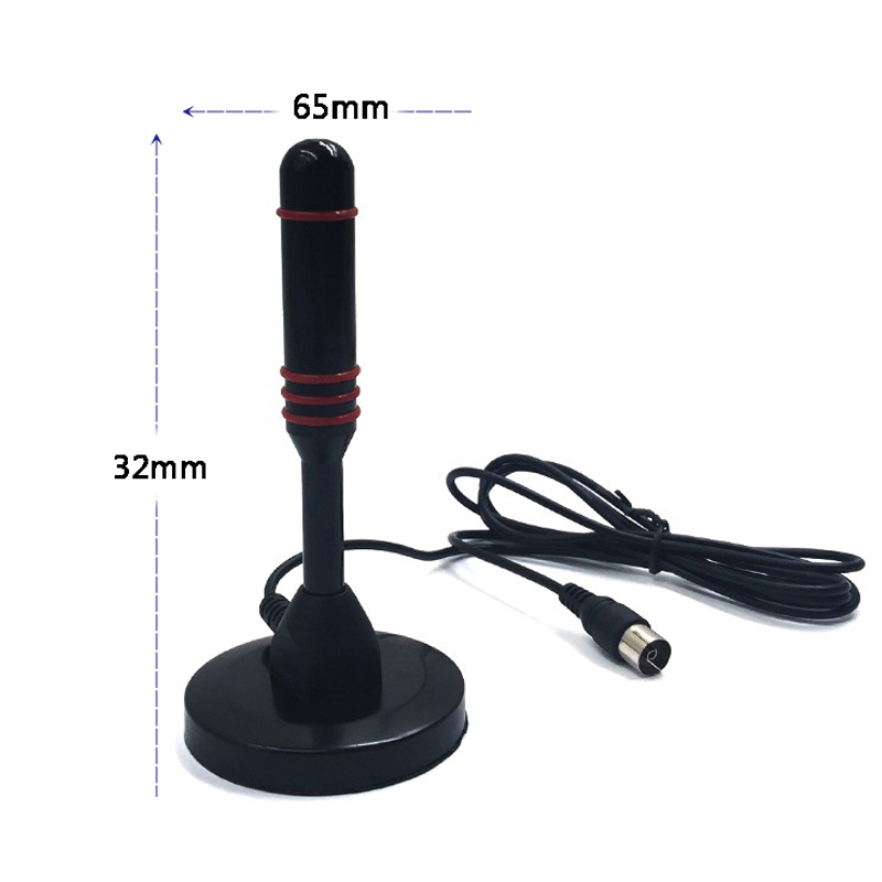 High Gain Car DVB Receiver HD Power TV 1080P VHF UHF Satellite Magnetic Portable Indoor TV Antenna