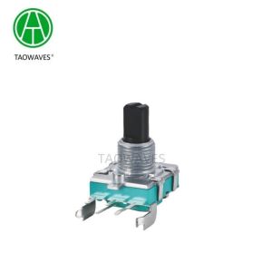 Quality Versatile 16mm 5 Pin Rotary Encoder With Push Button Insulated Shaft for sale