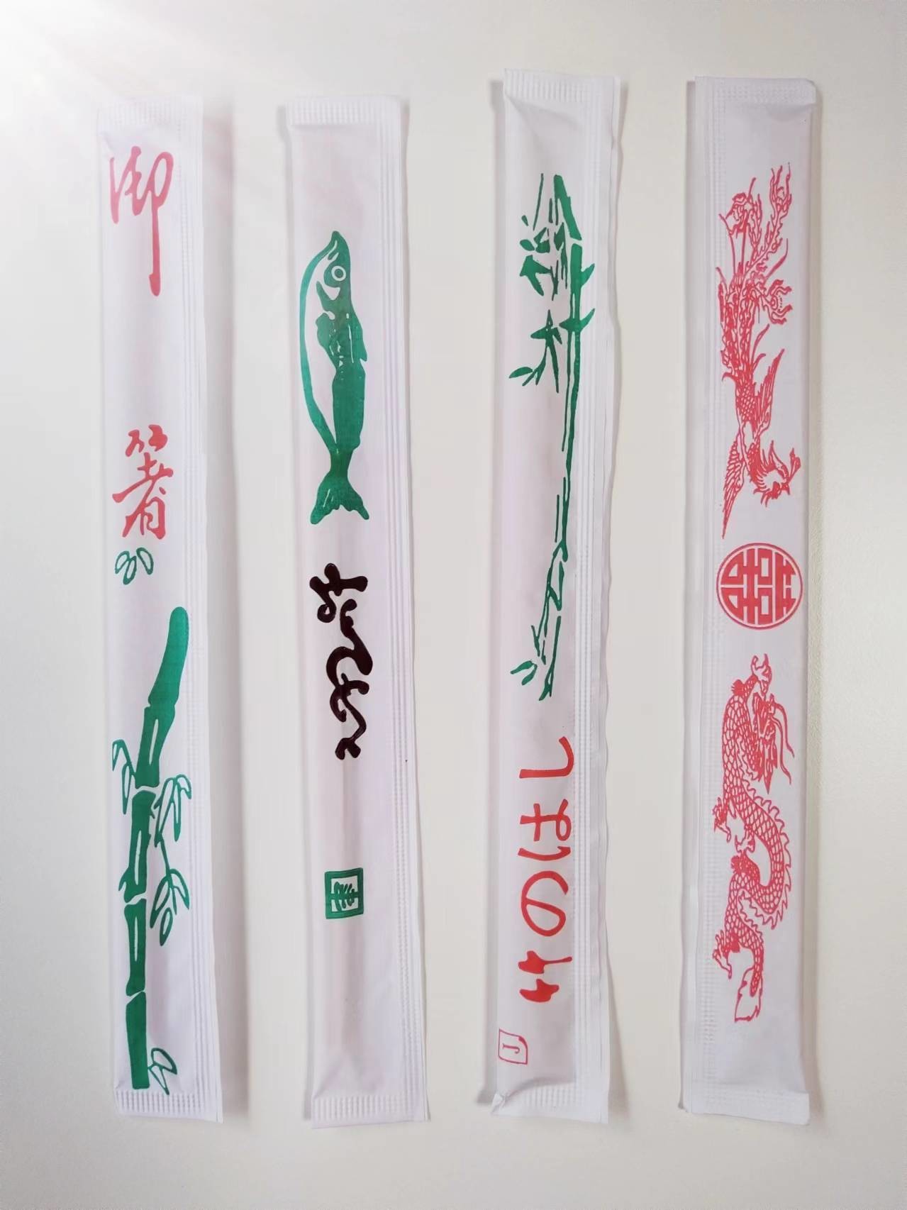 Versatile Individually Wrapped Chopsticks Antibacterial Natural Bamboo Chopsticks
