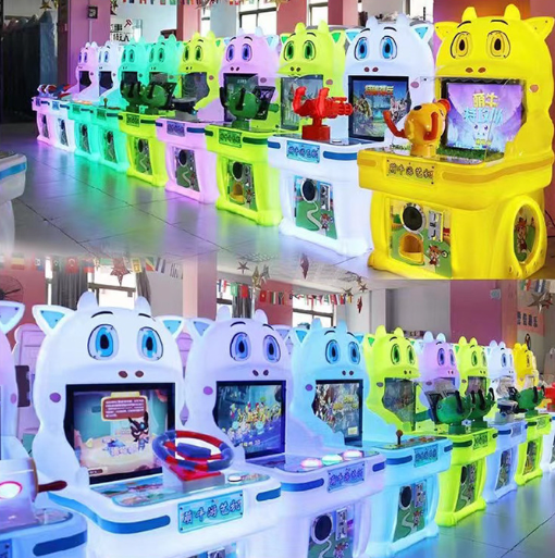 Single-Person Coin-Operated Shooting Game Machine For Amusement In Shopping Mall