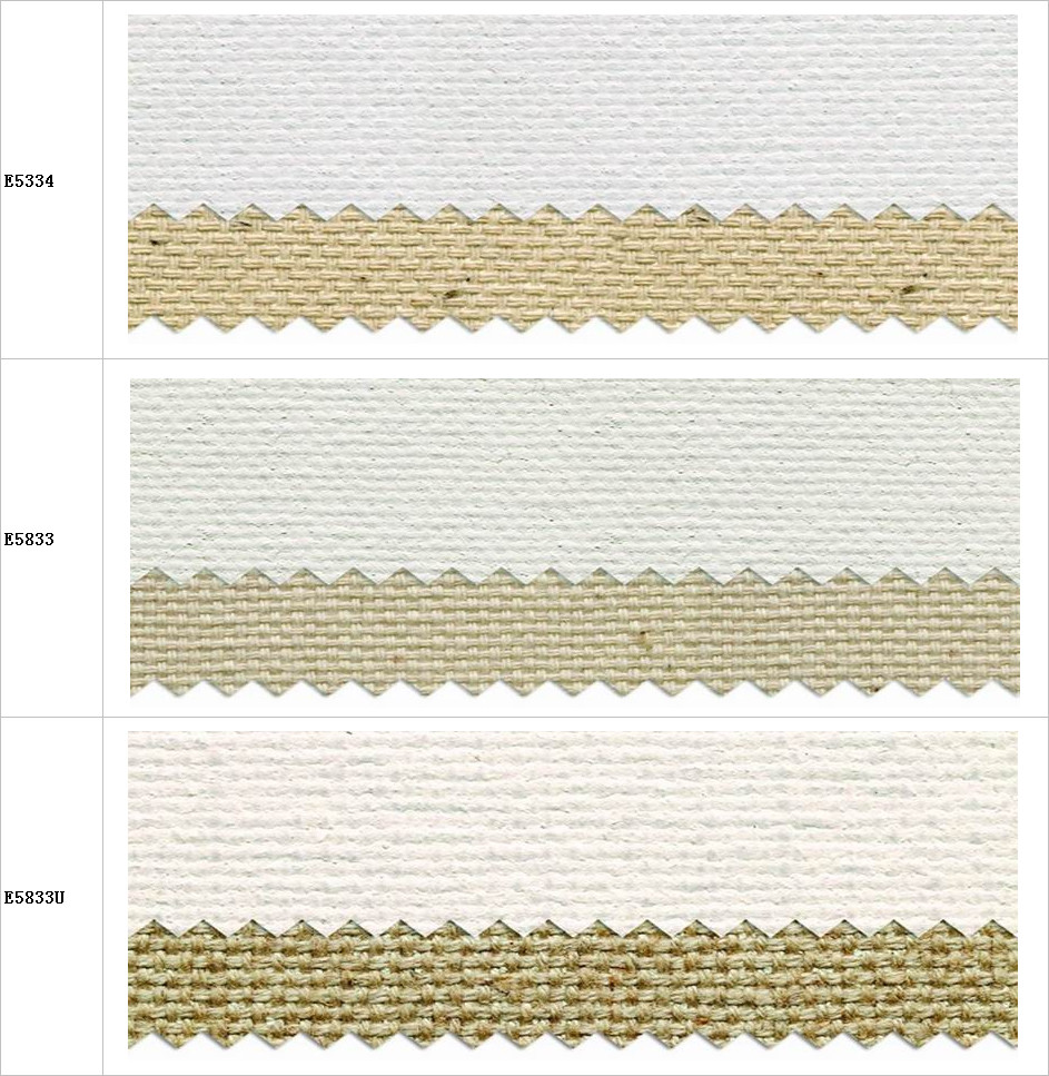 Multiple Sizes Cotton Canvas Roll , Coarse Grain Heavy Duty Canvas Fabric Roll