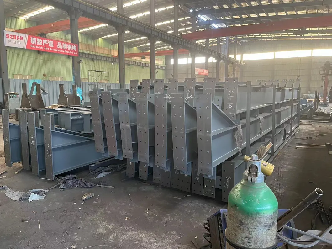 Hot DIP Galvanizing Light Metal Frame Prefab Farm Animal Poultry Shed
