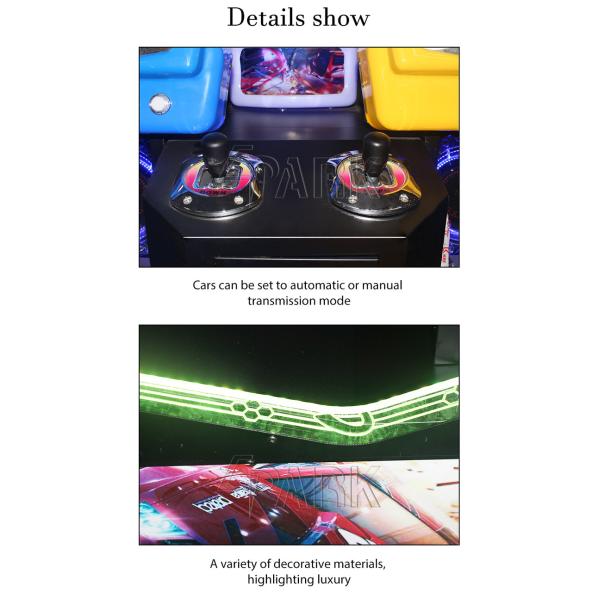 Split Second Racing Car Video Arcade Action Game Machine