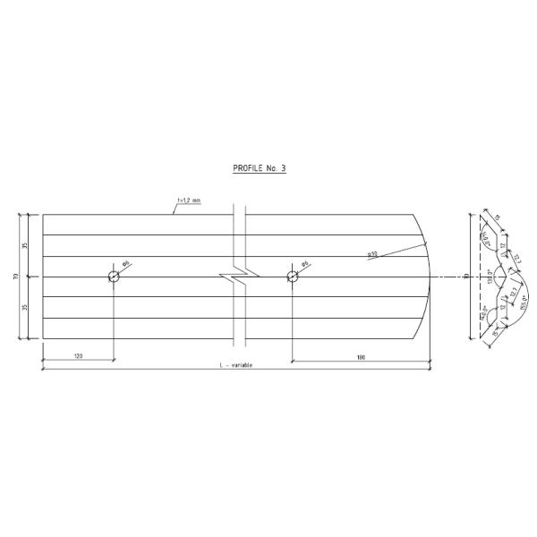 0.8 - 1.2mm Steel thickness Ceiling Roll Froming Machine / Roll Former With Manual Decoiler