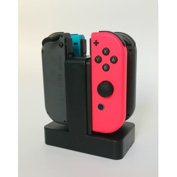 ABS Material High Speed Usb Cable Joy-Con Charging Dock 4 In 1 For Nintendo Switch