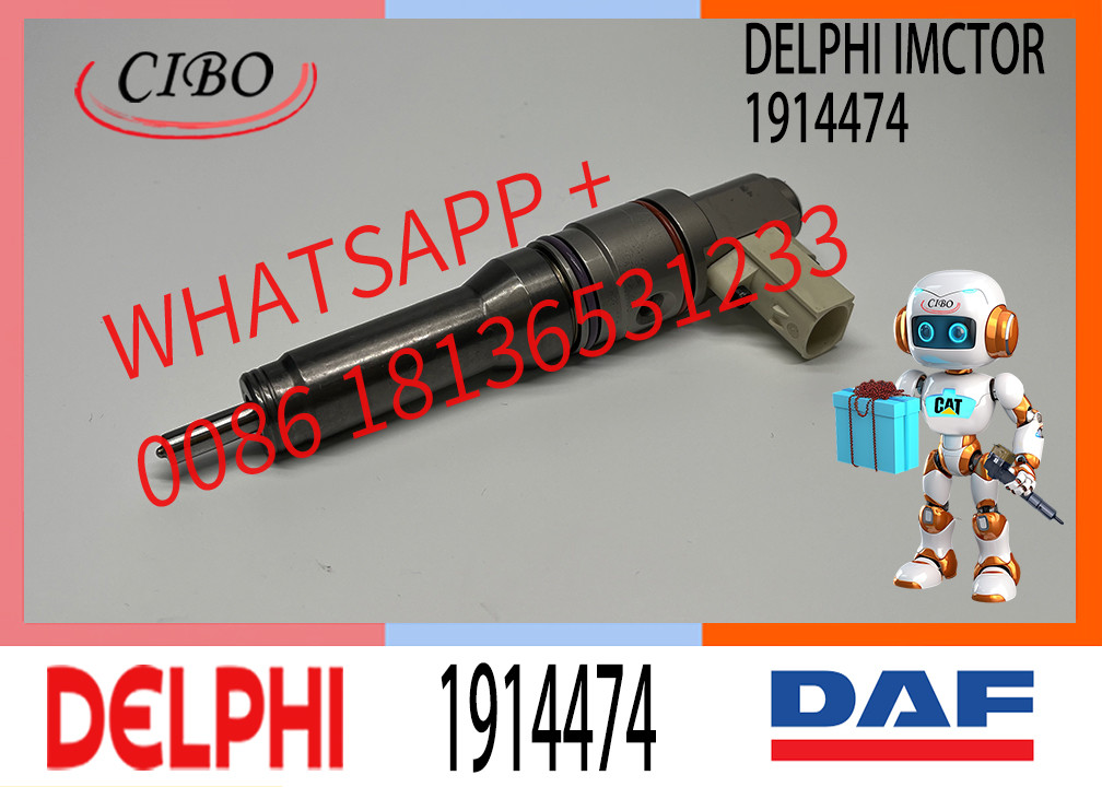 Diesel Fuel Injector Common Rail Parts Injector 1934321 1914474 BEBU2C00300 1934322 1914474for VOL-VO