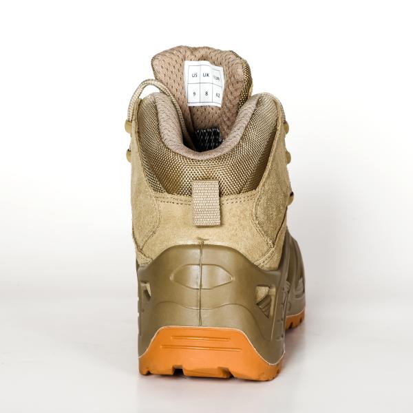 Round Toe Shape Waterproof Upper with Mesh Lining Material Outdoor Boots for Men Famous Brand