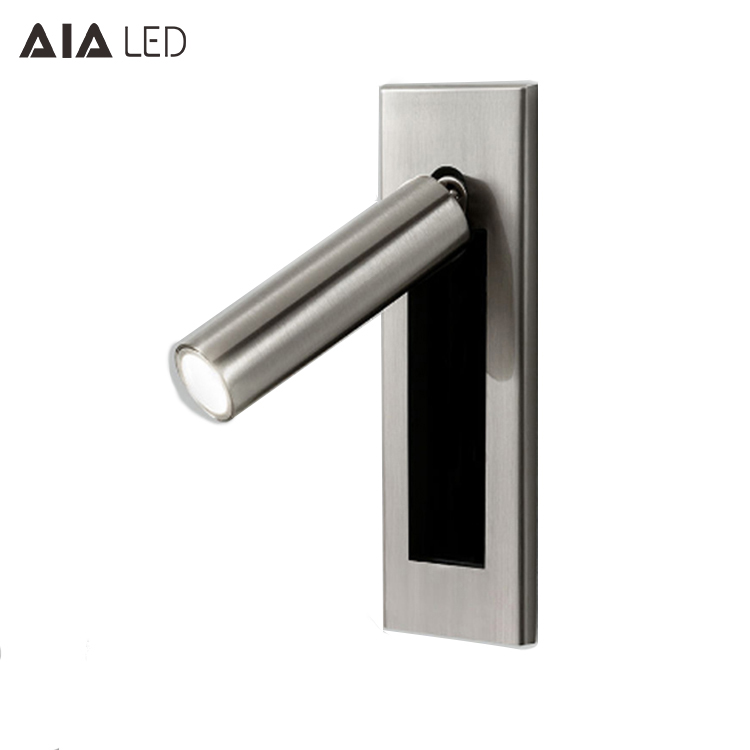 Recessed mounted hotel bed wall lamp&indoor led bedside wall light &led led headboard wall light