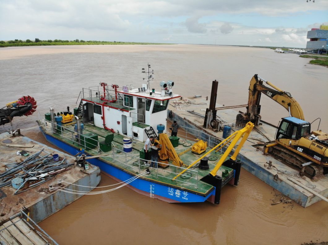 China Service Work Barge Used for Cutter Suction Dredger and Anchor