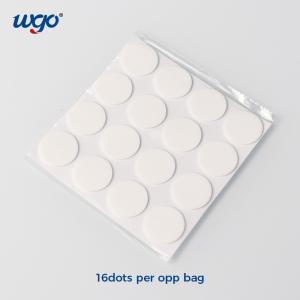 Quality Removable Transparent Round coloured sticky dots 19mm Diameter ReaCH for sale