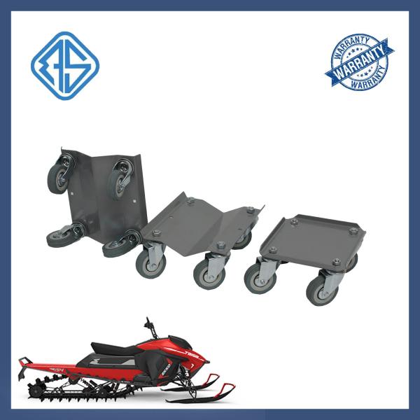Quality Large Bearing Trailer Snowmobile Moving Cart Wheels Anti-Slip for sale