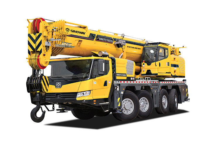Quality Versatile Hydraulic Mobile Crane 100 Ton With Good Maneuverability for sale