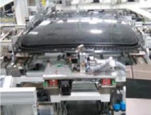 Quality Auto Roof Line Automatic Assembly Machine With PLC Control system for sale
