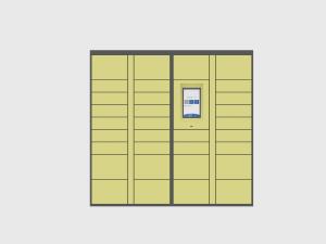 Quality Outdoor Intelligent Parcel Locker Smart Parcel Delivery Locker Smart for sale