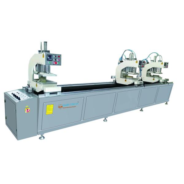 PVC 3 head welding machine, fully automatic multipal head welding machine for upvc window making