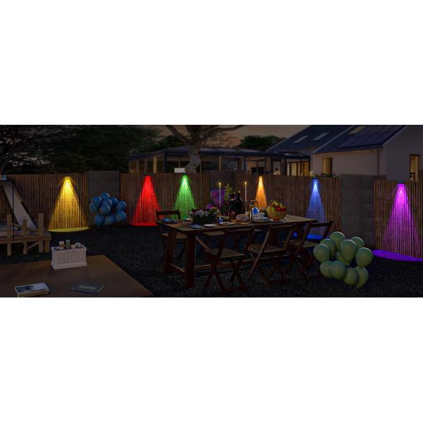 3 Mode Solar LED Wall Light 5V / 3W Garden Wall Light IP44 High Efficiency