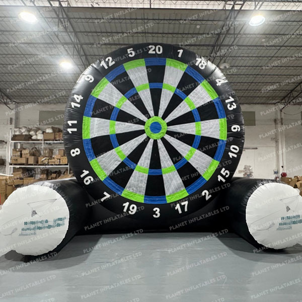 Inflatable Football Shooting Dartboard Game Giant Inflatable Soccer Target Dart