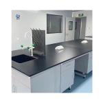 Organize Your Laboratory with Cupboard-Equipped Lab Work Benches in White Black