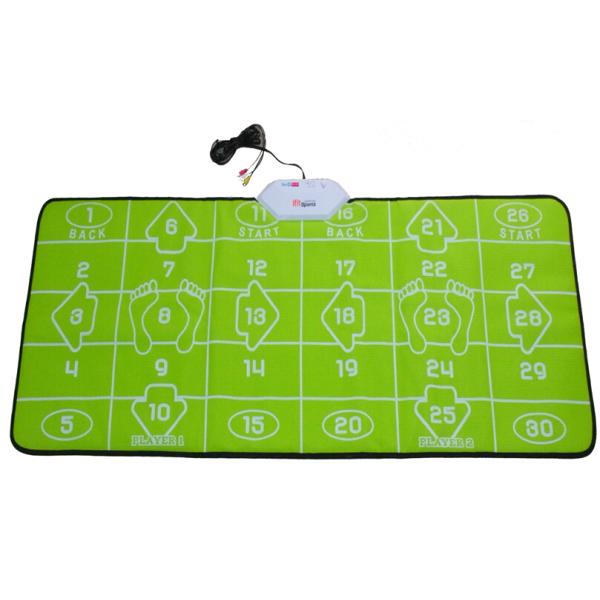 Red USB Game Duet Plug And Play Dance Mat / Pad , Thickness 8mm