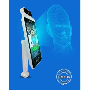 ROHS 8 Inch Face Recognition Touchless Infrared Temperature Scanner