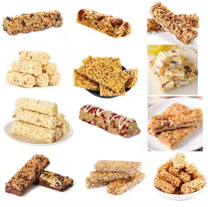 Healthy Nutritional Vegetarian Cereal Bar Cutting Machine