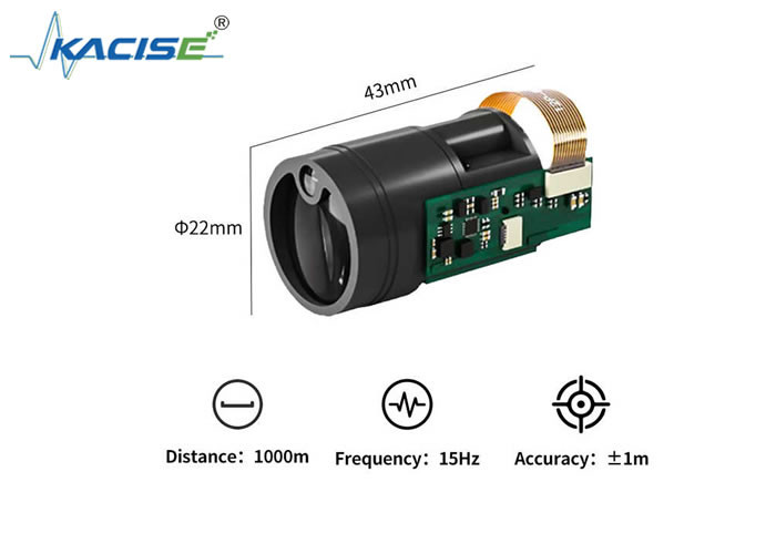 Outdoor Long Distance Laser Radar Ranging Module with Aabsolute Accuracy ±1m