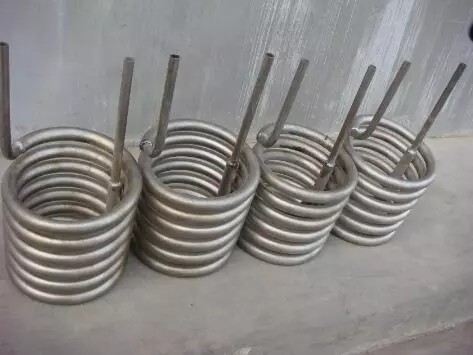 Energy Saving Pure Titanium Heat Exchanger Coils For Swimming Pool