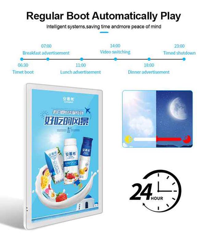 Indoor Elevator Media Wall Mounted Digital Advertising Screen For Customizable Advertising Display 02