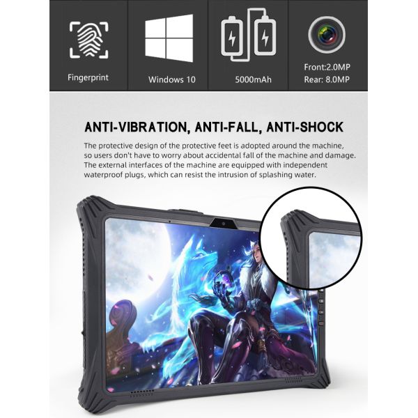 IP65 Rugged industrial tablet computer Multitouch Capacitive Screen